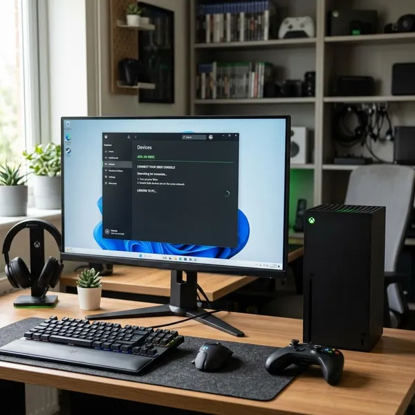add console to xbox app pc