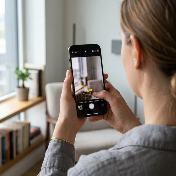 adjust iphone camera