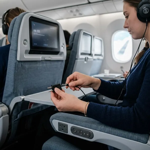 How to Connect Headphones to an Airplane