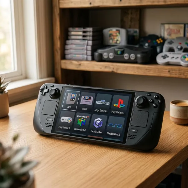can you put old consoles on steam deck
