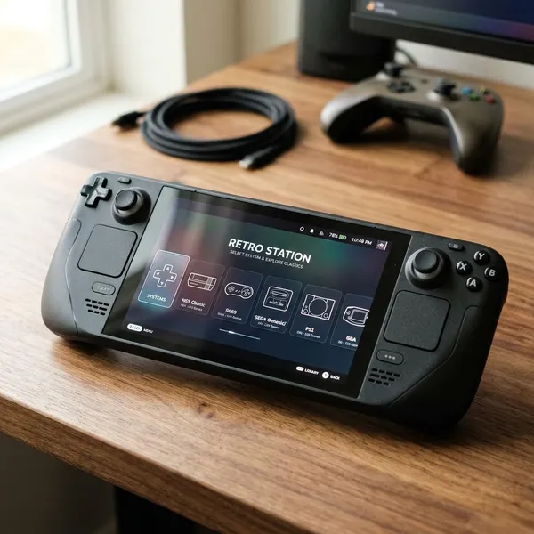 How to set up old console games on Steam Deck