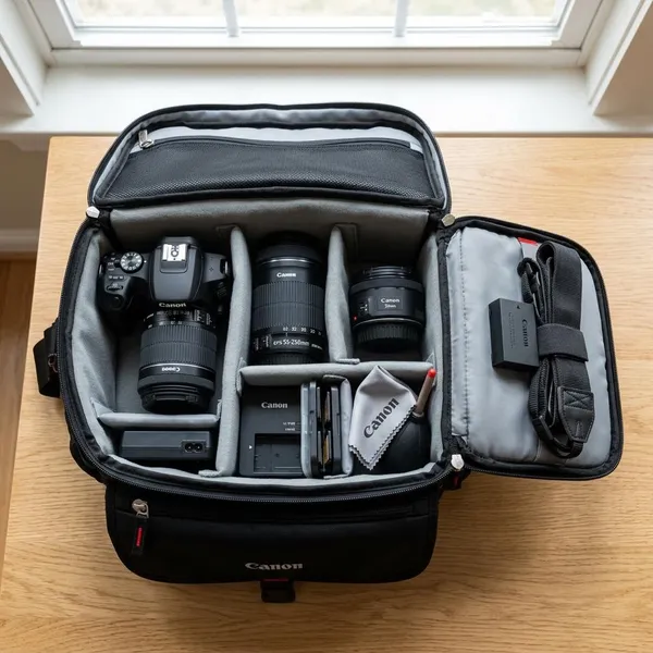 canon eos 200es camera shoulder bag