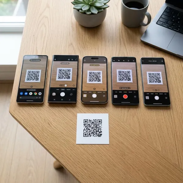 compare built-in qr code scanning capabilities across common smartphones