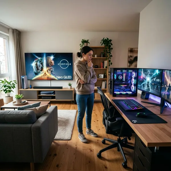 Console vs PC game libraries