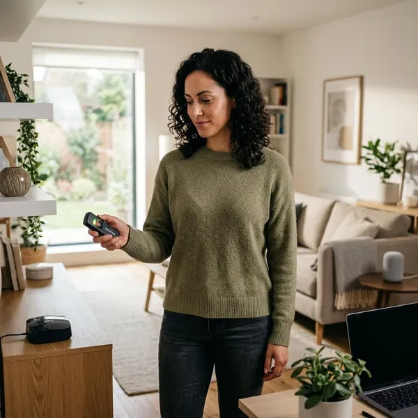 How to check a room for hidden cameras