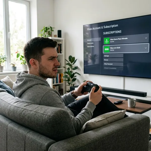 How to cancel Xbox Live from your console