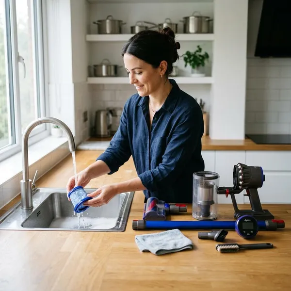how to clean dyson vacuum