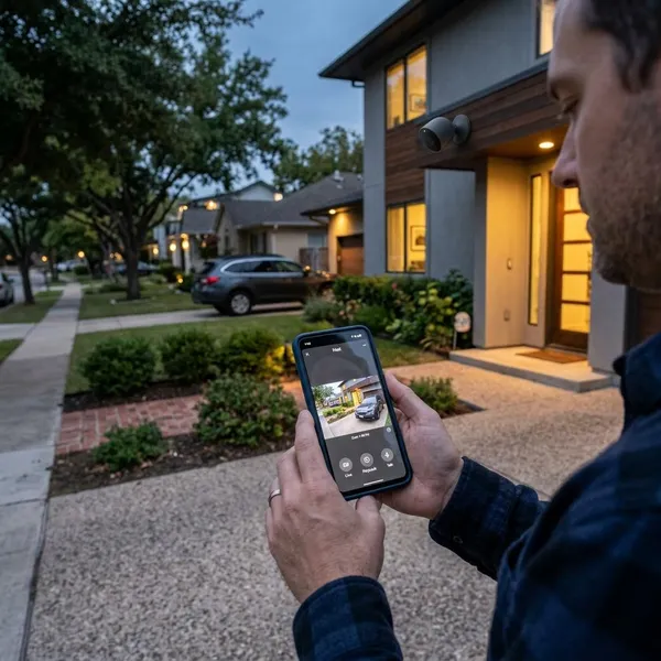 outdoor smartphone compatible security cameras
